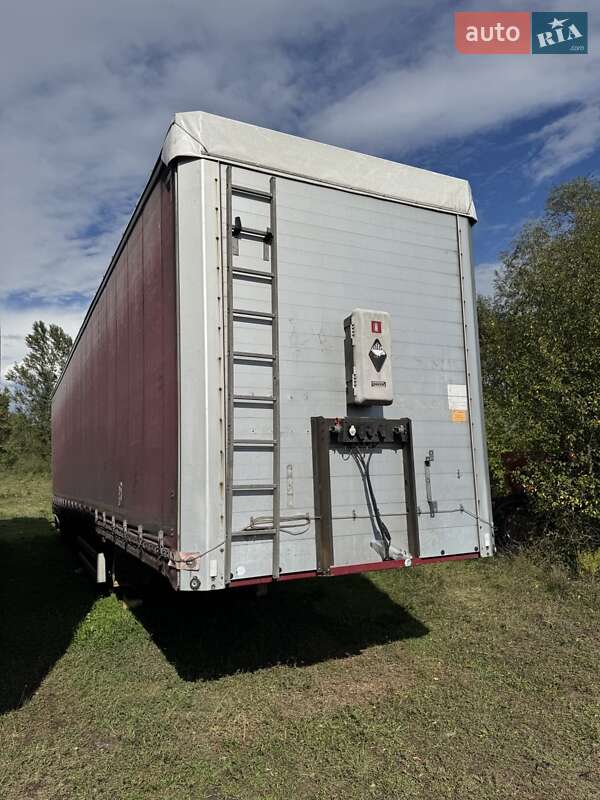 Тентованный борт (штора) - полуприцеп Wielton NS34 2007 в Черновцах