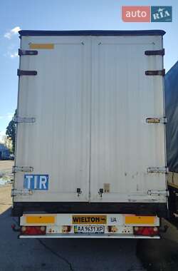 Тентований борт (штора) - напівпричіп Wielton NS34 2007 в Києві