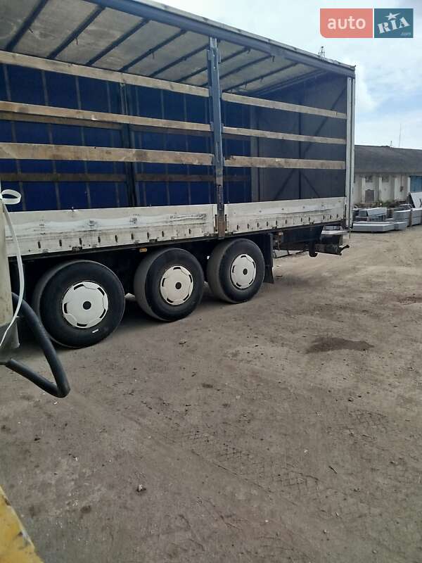 Тентований борт (штора) - напівпричіп Wielton NS34KT 2005 в Тернополі
