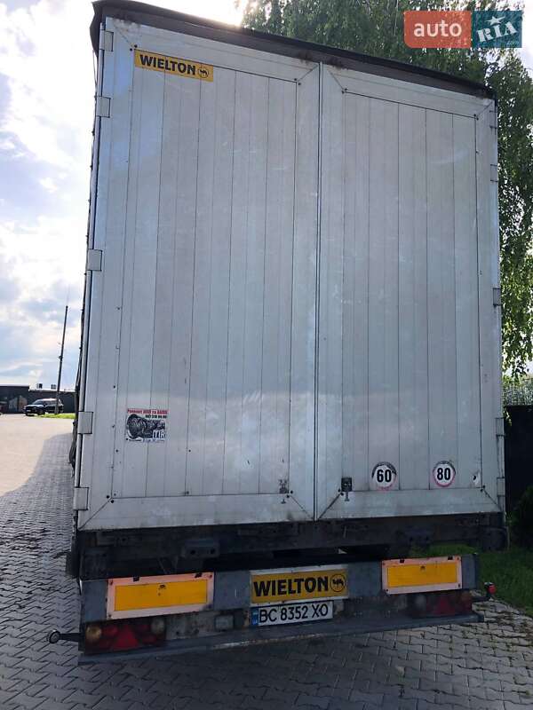 Тентований борт (штора) - напівпричіп Wielton NS34ST 2008 в Стрию