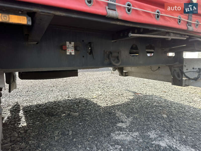 Тентованный борт (штора) - полуприцеп Wielton SAF 2013 в Луцке