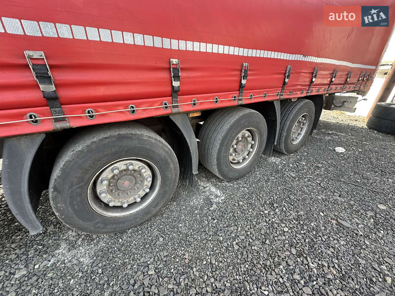 Тентованный борт (штора) - полуприцеп Wielton SAF 2013 в Луцке