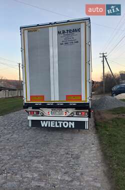 Тентованный борт (штора) - полуприцеп Wielton SAF 2012 в Каменец-Подольском