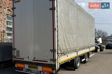 Тентований борт (штора) - прицеп Wielton SAF 2008 в Луцьку