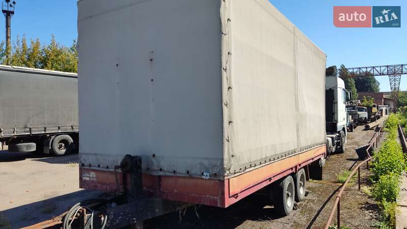 Тентованный борт (штора) - прицеп Wolf WB 2000T 1994 в Виннице фото 2 Тентованный борт (штора) - прицеп Wolf WB 2000T 1994 в Виннице
