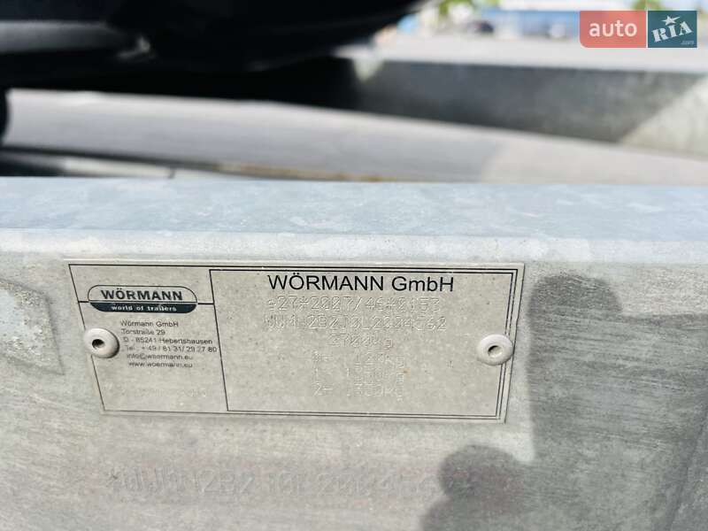 Лафет Wormann 2700VG 2020 в Дніпрі