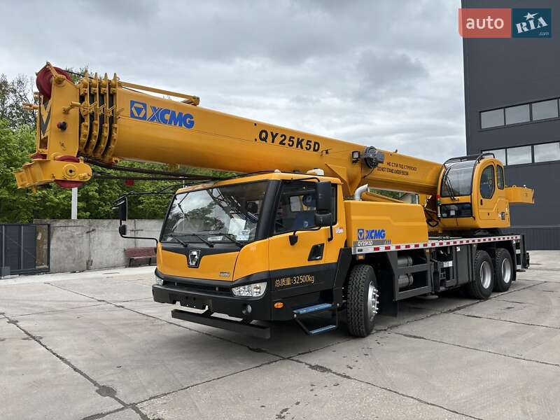 Автокран XCMG QY25K5D 2025 в Киеве фото Автокран XCMG QY25K5D 2025 в Киеве