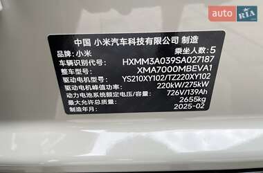 Седан Xiaomi SU7 2025 в 