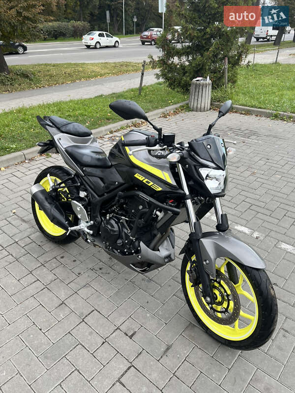 Мотоцикл Багатоцільовий (All-round) Yamaha MT-03 2017 в Львові фото Мотоцикл Багатоцільовий (All-round) Yamaha MT-03 2017 в Львові