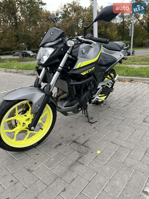 Мотоцикл Багатоцільовий (All-round) Yamaha MT-03 2017 в Львові фото 12 Мотоцикл Багатоцільовий (All-round) Yamaha MT-03 2017 в Львові