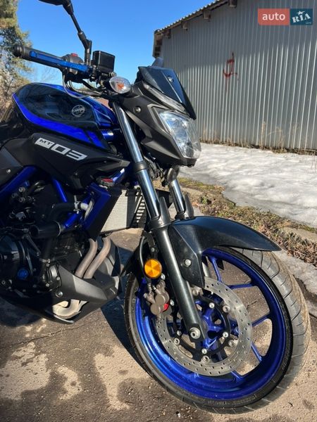 Мотоцикл Без обтекателей (Naked bike) Yamaha MT-03 2018 в Киеве