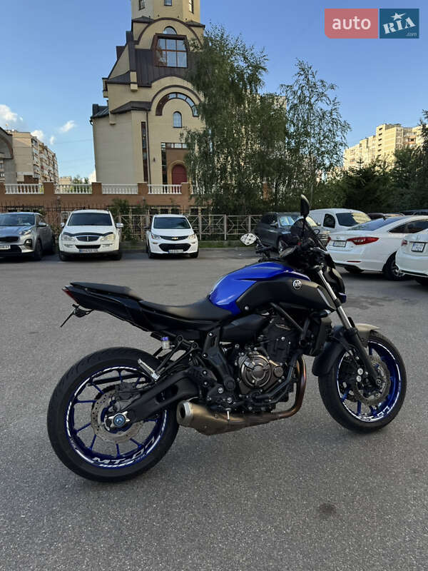 Мотоцикл Без обтікачів (Naked bike) Yamaha MT-07 2018 в Києві