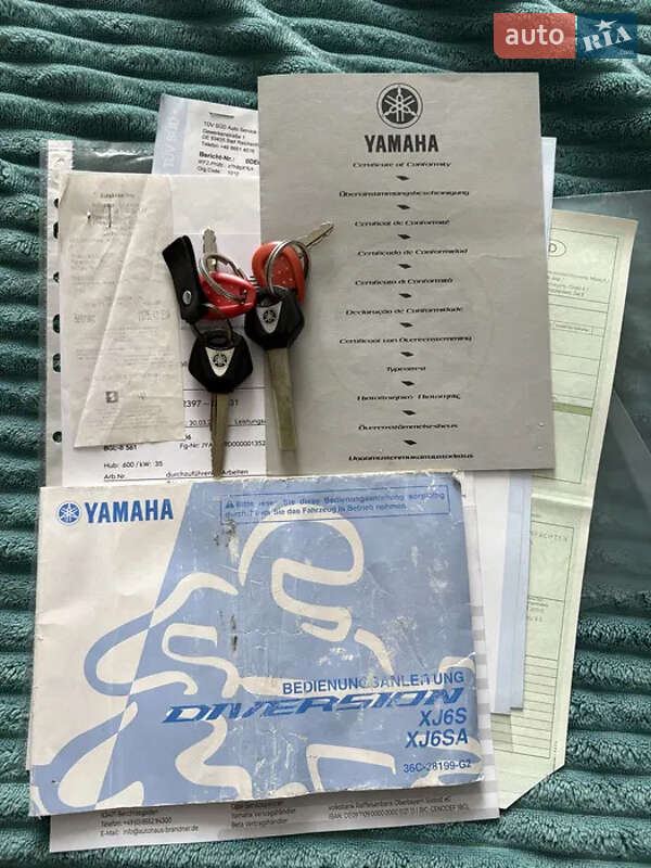 Мотоцикл Спорт-туризм Yamaha XJ6 Diversion 2012 в Киеве фото 7 Мотоцикл Спорт-туризм Yamaha XJ6 Diversion 2012 в Киеве