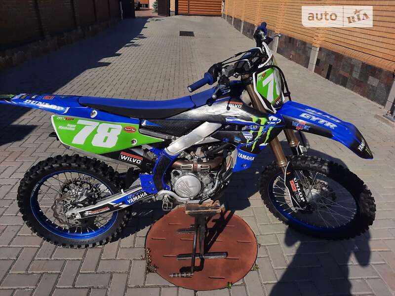 Мотоцикл Кросс Yamaha YZ 250F 2020 в 