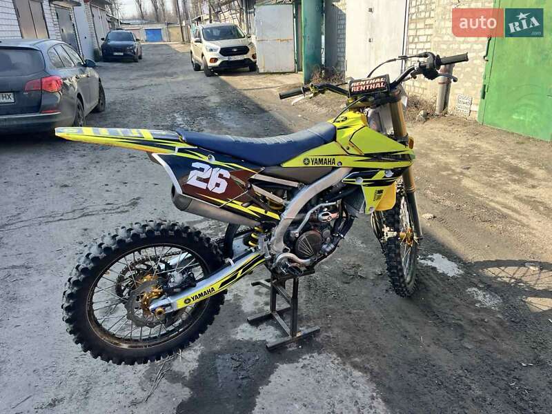 Мотоцикл Кросс Yamaha YZ 250F 2016 в Кременчуці фото 2 Мотоцикл Кросс Yamaha YZ 250F 2016 в Кременчуці