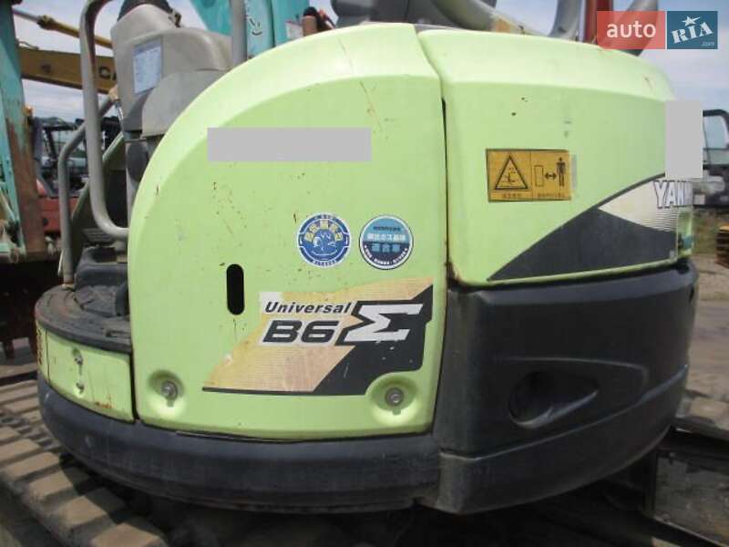 Гусеничный экскаватор Yanmar B6 2011 в Одессе