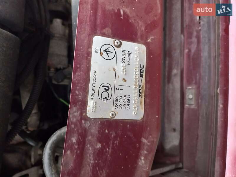 Лифтбек ЗАЗ 1103 Славута 2007 в Дубно