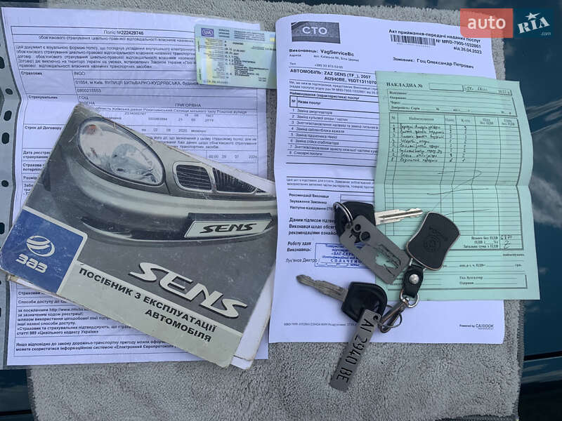 Седан ЗАЗ Sens 2007 в Рокитному фото 14 Седан ЗАЗ Sens 2007 в Рокитному