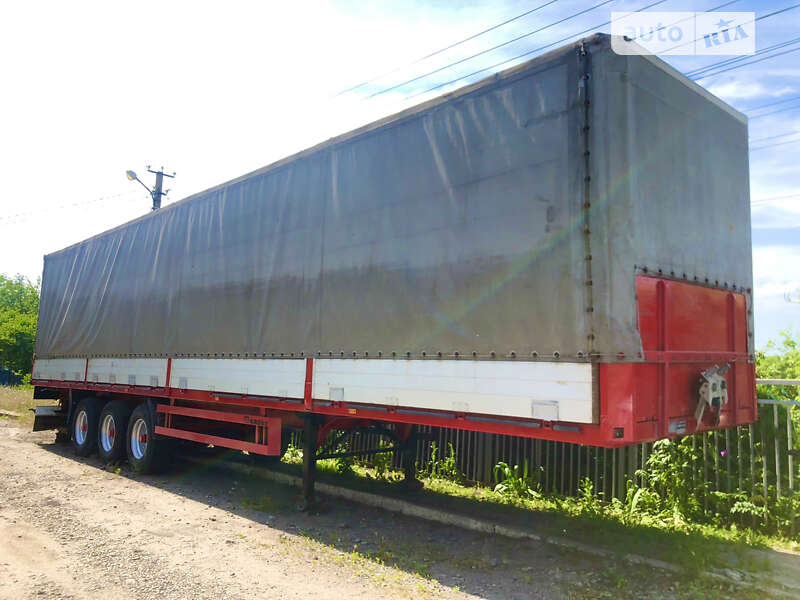 Тентованный борт (штора) - полуприцеп Zremb N 263 2000 в 