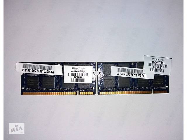 Оперативная память для ноутбука 2x1gb So-dimm Ddr2 667mhz