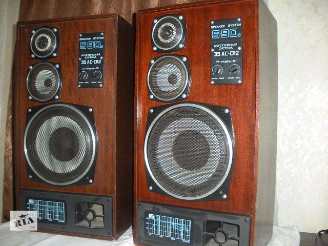 Акустические системы Radiotehnika S 90e 35ac 012 купить бу Акустические системы Radiotehnika S 90e 35ac 012 напольные Отличное в