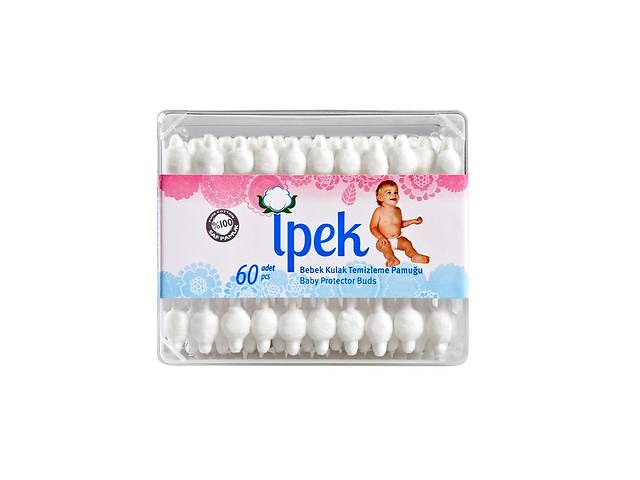 бу Детские ватные палочки IPEK Baby Cotton Buds, 60 шт в Украине бу Детские ватные палочки IPEK Baby Cotton Buds, 60 шт в Украине