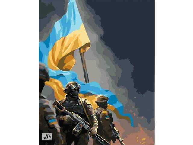  Набор для творчества -картина по номерам Origami " Защитники Украины "- объявление о продаже  в Киеве
