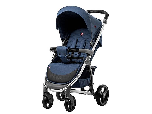 Коляска прогулочная CARRELLO Vista CRL-8505 Denim Blue в льне +дождевик