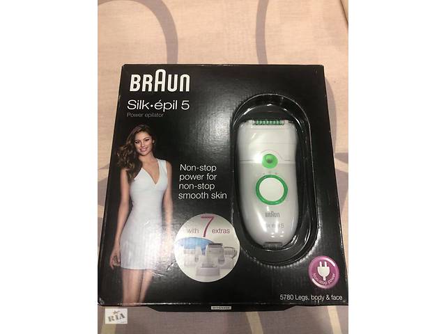 Продам эпилятор Епілятор Braun 5580