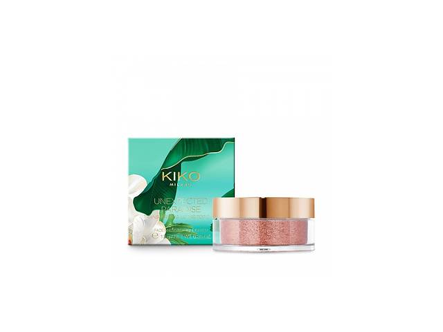 Пудра фиксирующая с сиянием KIKO MILANO Unexpected Paradise Transforming Loose Top Coat 10 г