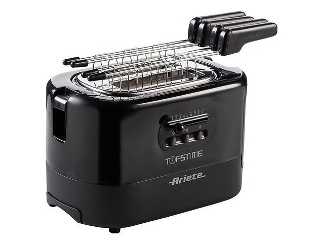 купить бу Тостер Ariete 0159 Black с решеткой в Харькове купить бу Тостер Ariete 0159 Black с решеткой в Харькове