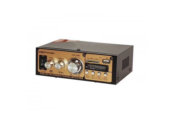 Усилитель звука Bluetooth UKC AK-699BT MP3 FM Black (007494)