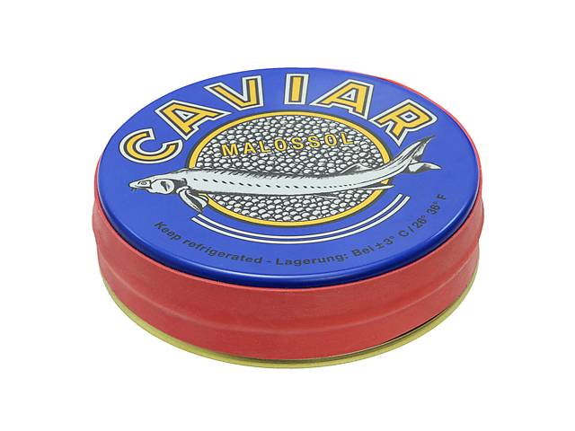 Чёрная икра сибирского осётра CAVIAR MALOSSOL 250 г