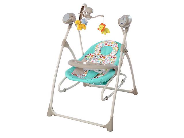 Колыбель-качели TILLY Nanny 3в1 BT-SC-0005 TURQUOISE