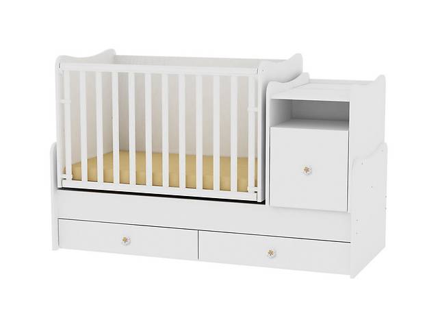 Кровать TREND PLUS NEW COLOUR WHITE + mattress