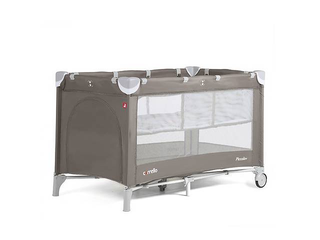 Манеж CARRELLO Piccolo+ CRL-9201/1 Chocolate Brown со вторым дном