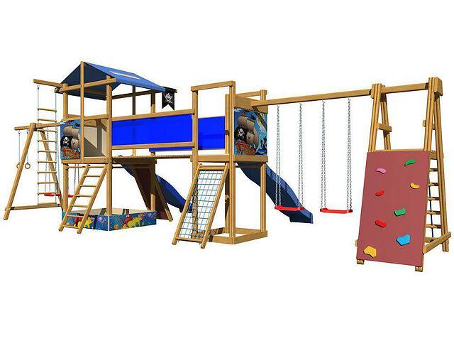 Детская игровая площадка для улицы / двора / дачи / пляжа SportBaby-13 SportBaby