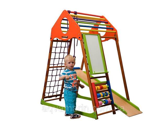 Детский спортивный комплекс для дома KindWood Plus SportBaby