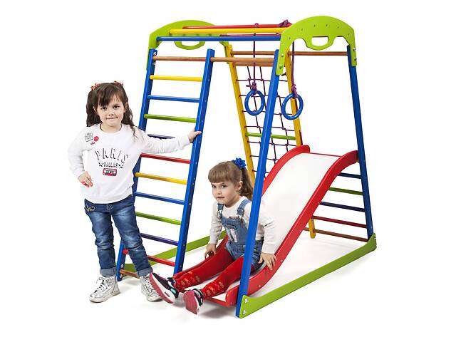 Детский спортивный комплекс для дома SportWood Plus 1 SportBaby