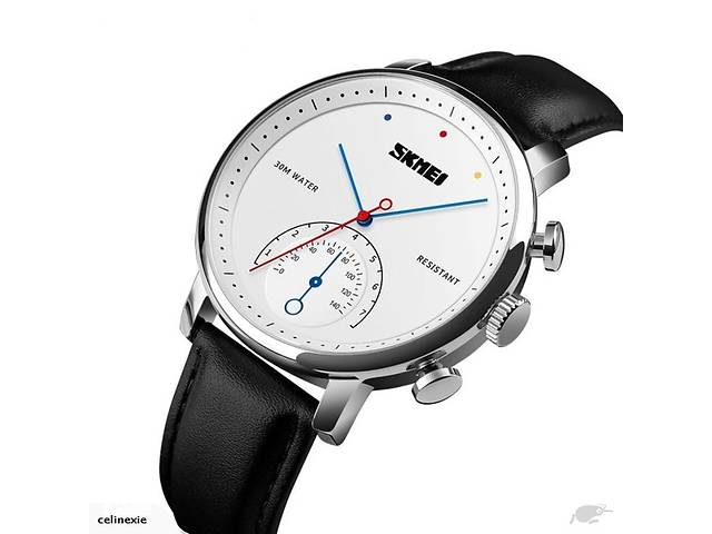 Часы Skmei 1399 Black-Silver-White