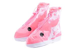 Дождевики для обуви CLG17226 размер L 24,5 см (Розовый)