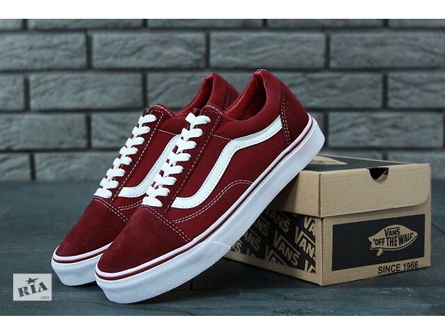 vans old skool bordo