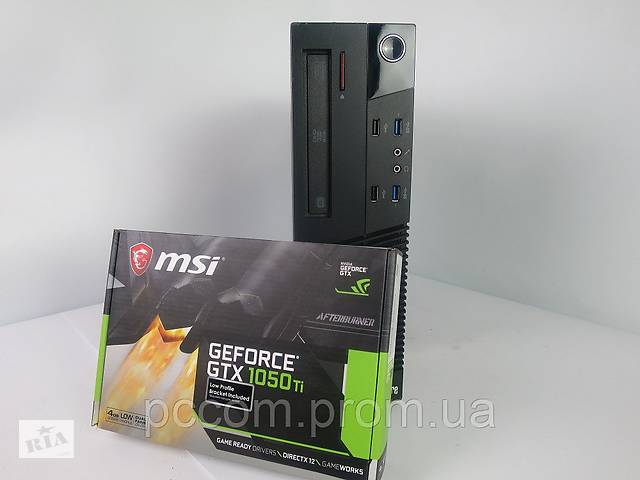 LENOVO THINKCENTRE M93P 4х ядерный Core i5 3.2GHz 8GB DDR3 320GB HDD + новая GTX 1050TI 4GB