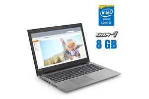 Ноутбук Lenovo IdeaPad 330-15IKB / 15.6" (1366x768) TN / Intel Core i5-8250U (4 (8) ядра по 1.6 - 3.4 GHz) / 8 GB DDR...