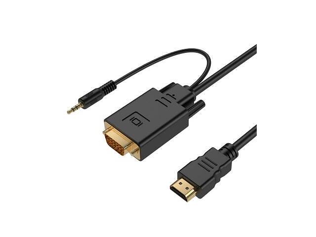 Переходник HDMI to VGA Cablexpert (A-HDMI-VGA-03-6)