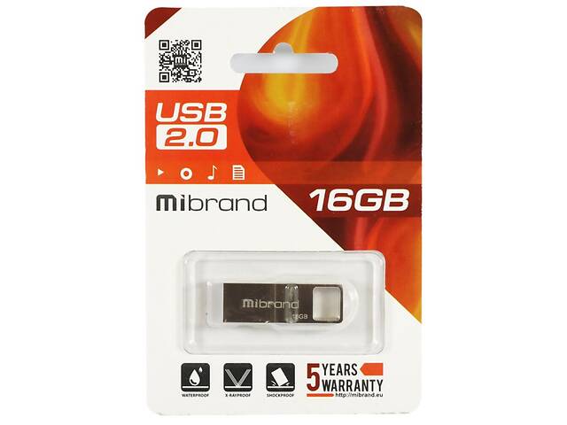 USB Flash Drive Mibrand Stingray 16Gb
