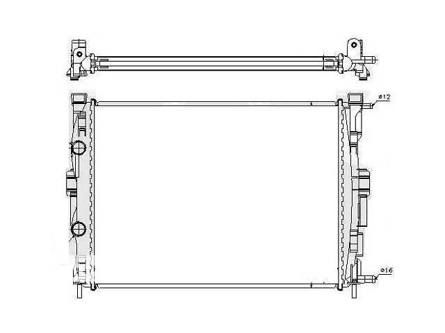 Радиатор рено меган 2 аналоги