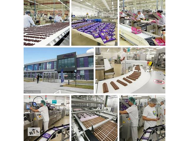 Шоколадная фабрика Mondelez (Milka)