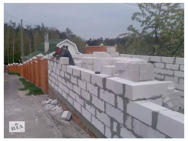 купить бу Потрібні камінщіки для кладки газоблока с.Пірогова 150 куб в Винницкой области купить бу Потрібні камінщіки для кладки газоблока с.Пірогова 150 куб в Винницкой области