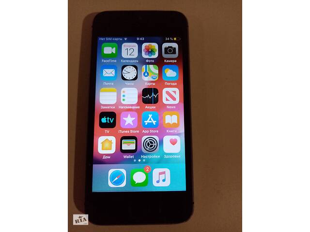 Продажа телефона айфон 5s на 16гб(оригинал)